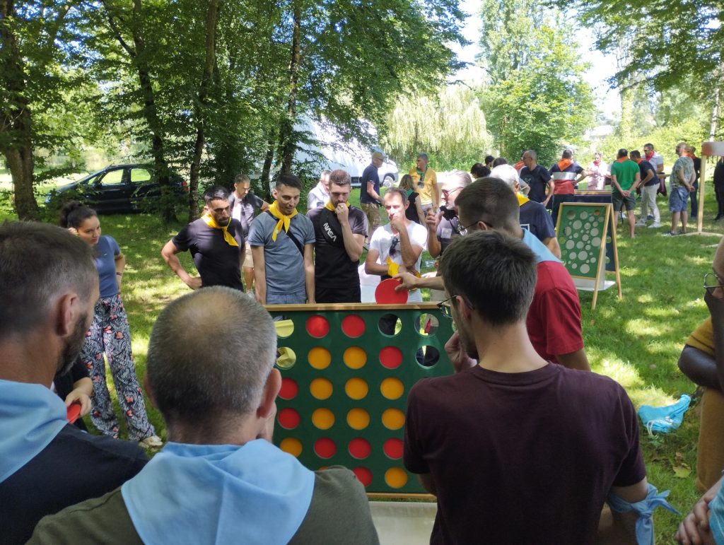 Olympiades en équipes- Puissance 4