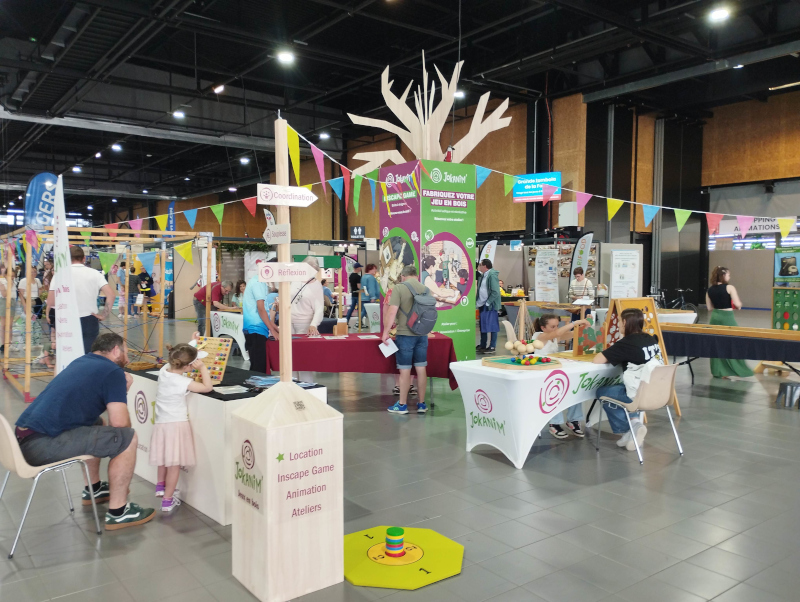Stand de Jokanim' Ă la foire d'Angers 2026 - 100mÂČ de stand