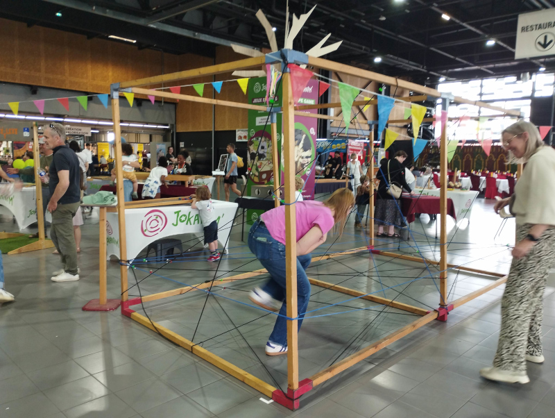 foire d'Angers 2026 - Cage à élastiques